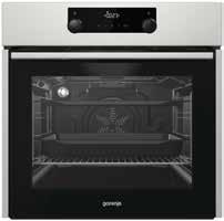 1286304, 1143333 GORENJE BO735E11X + ECT641BSC SÜTŐ + KERÁMIA FŐZŐLAP FŐZŐLAP: maradékhő kjelzők érntőkapocslós kezelőpanel