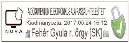 Szabad fájl formátumú (Open File Format) dokumentumok (XML-DSig típusú), PDF formátumú dokumentumok (PAdES típusú), XML formátumú dokumentumok (XAdES típusú) elektronikus bélyegzővel és időbélyeggel