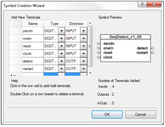 SeqDetect a sorrfelismerő alkatrész Alkatrész neve: SeqDetect_v1_00, katalógusbeli helye: