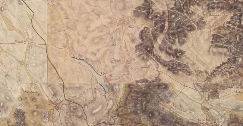 Az első katonai felmérésen (1763-1787) Bia és Torbágy ( forrás: mapire.eu) 1823-ban Szent-Anna tiszteletére megépítették a templomot.