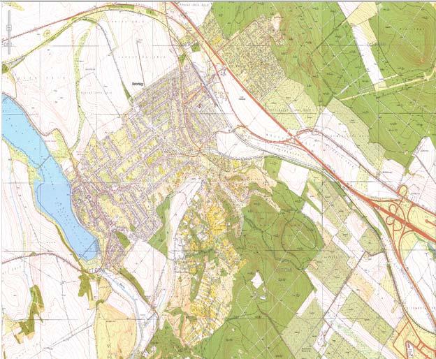Topográfiai térkép (Forrás: teka.hu) Műemléki értékek, i értékleltár Az örökségvédelmi hatástanulmány alapja Biatorbágy értéktára.