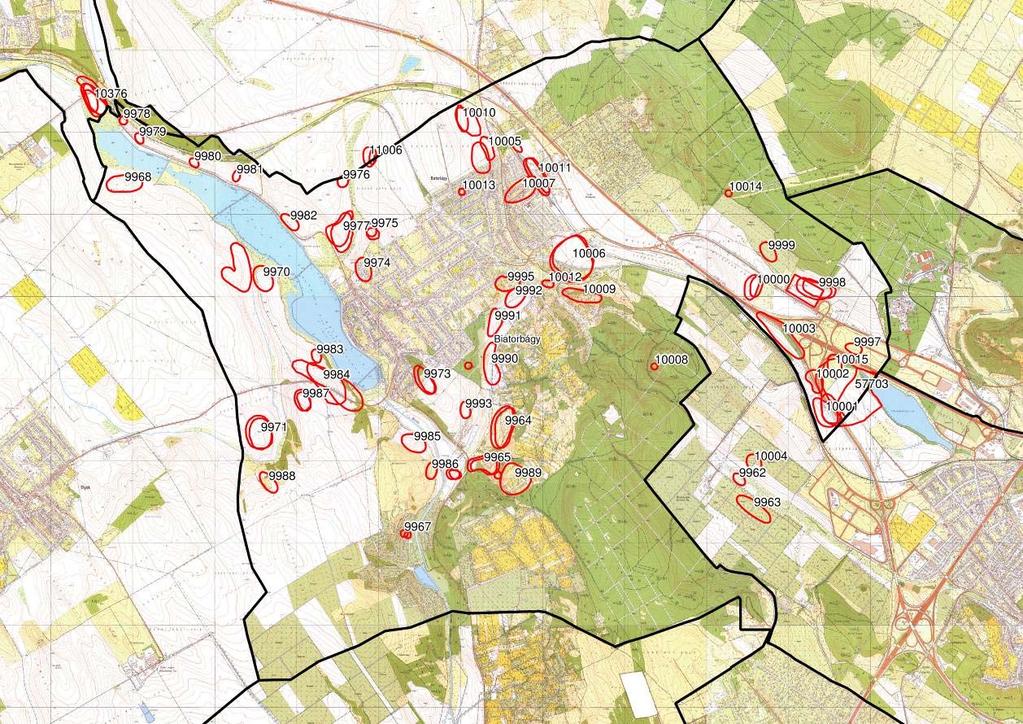 Vizsgálat Bevezetés A jelenlegi hatástanulmány vizsgálati munkarésze Biatorbágy Város TRT módosítása kapcsán készült a 39/2015. (III. 11.) Korm. Rendelet alapján.