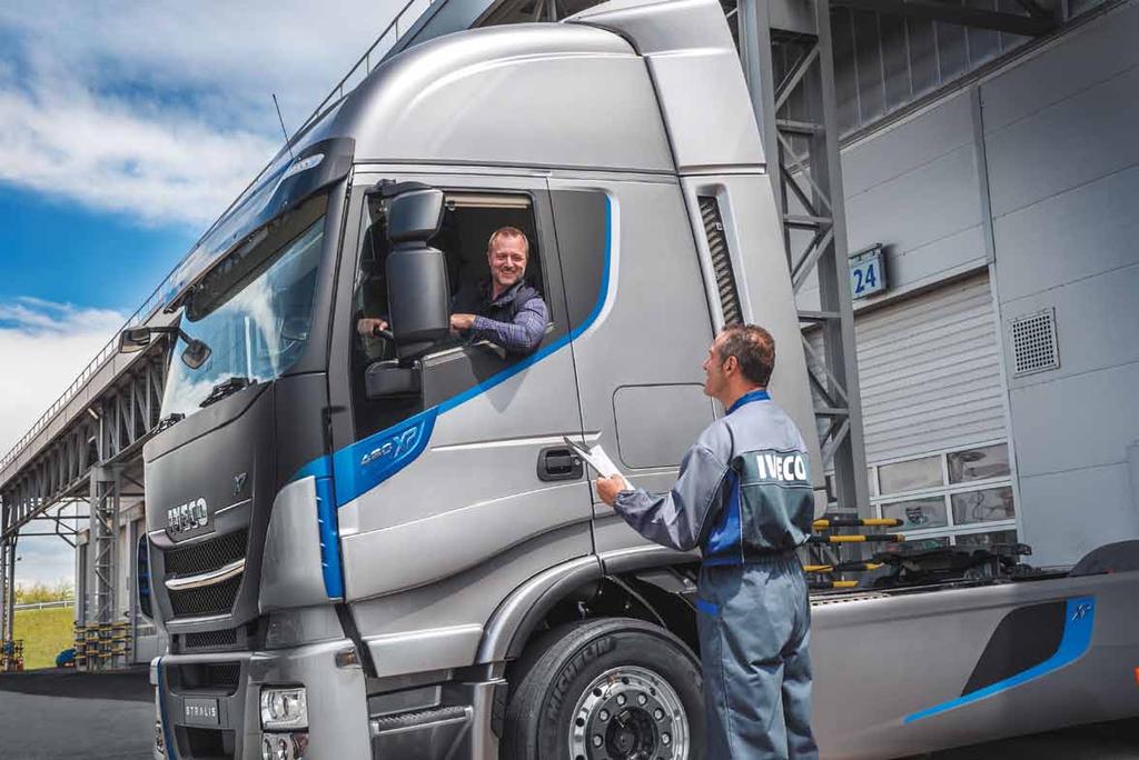 időbeosztást az IVECO ÜGYFÉLSZOLGÁLAT határozza meg).