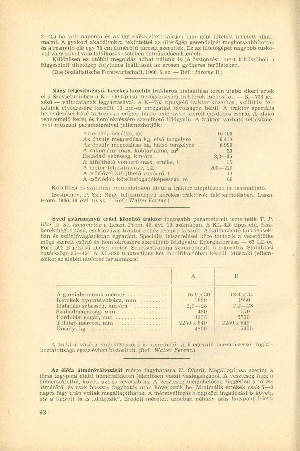 2 2,5 ha volt naponta és az így előkészíteti talajon már gépi ültetest lehetett alkalmazni.