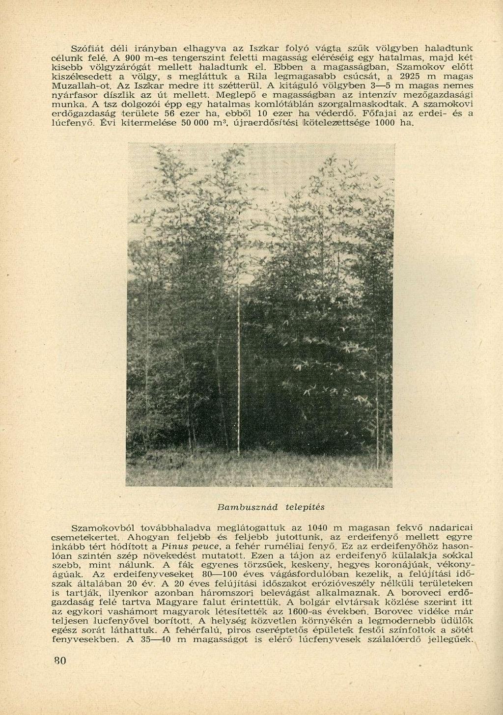 Szófiát déli irányban elhagyva az Iszkar folyó vágta szűk völgyben haladtunk célunk felé.