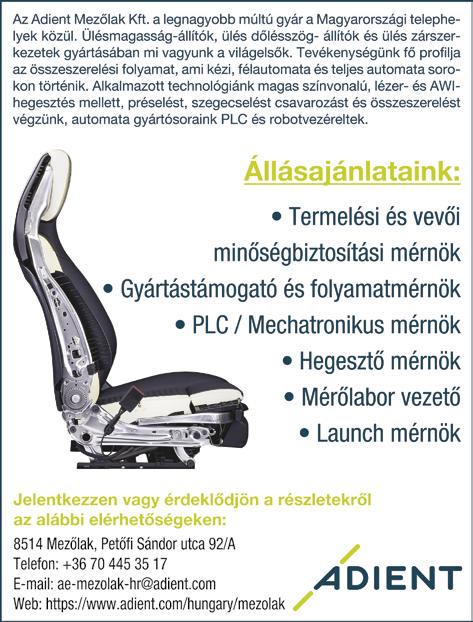 Fémipari munkakörökbe keresünk hegesztő, lakatos, gépi forgácsoló- CNC-gépkezelő, szerszámkészítő, gépbeállító, darukezelő, nehézgépkezelő és konténerező sofőr