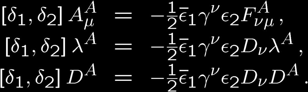 Susy gauge theories Gauge