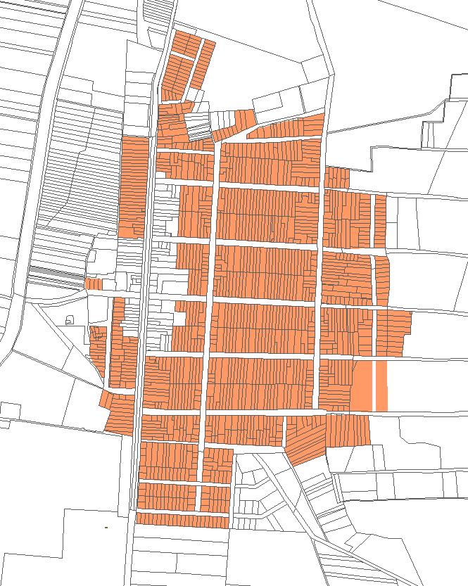 továbbá a lakosságot szolgáló, környezetre jelentıs hatást nem gyakorló kereskedelmi, szolgáltató építmények elhelyezésére szolgál.