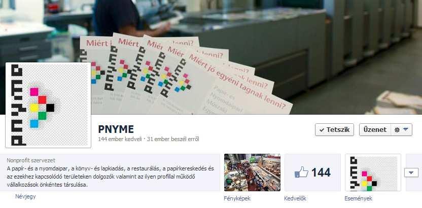 Egyesület facebook