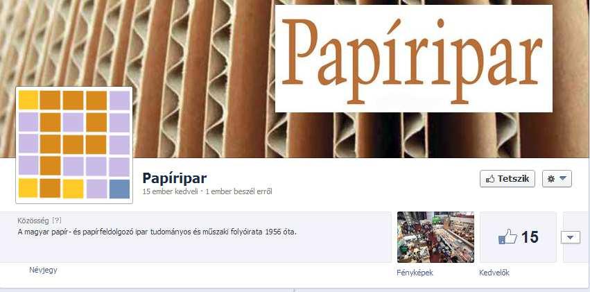 Papíripar facebook