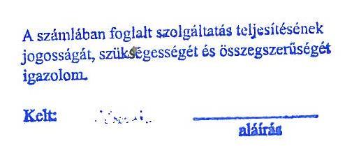 Az őrzéssel megbízott személy: Opre Andrea Szobonyáné Soltész Márta iskolatitkár. d) OM azonosító bélyegző (a bélyegző lenyomata) Használata: bizonyítványokon, törzslapokon.