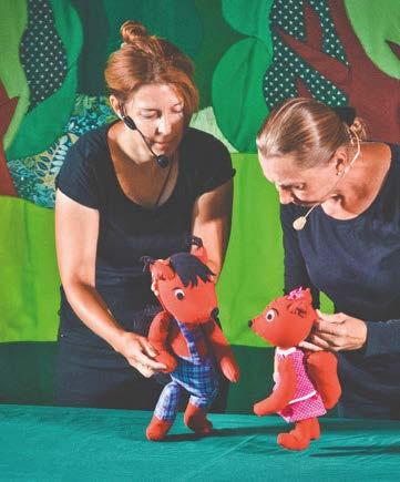 A JURTANAPOK SAVA-BORSA, A KÜLÖNLEGES PROGRAMOK GYERMEKUDVAR ÉS GYERMEKPROGRAMOK Csemete Bábszínház: Blahó Helga és Horváth Éva 2011- től játszák a szebbnél szebb meséket gyermekközönségüknek.