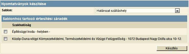 Az üzemeltető által bejelentett módosításoknál az adatok tényleges módosítása után a megfelelő nyilvántartási eseményt is rögzíteni kell (adat módosítása).