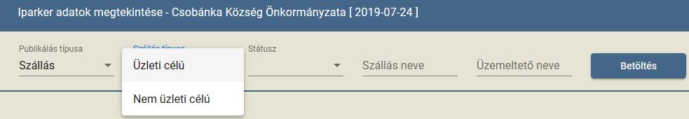 A cím végére az onkid= után az adott önkormányzat tenant azonosítóját kell beírni a ************* helyére. A weboldal meghívására megjelenik a teszt weboldal az önkormányzat nevével.