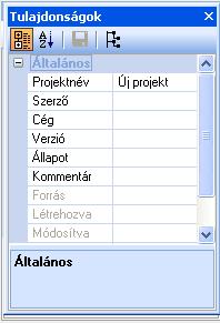 Nevét így módosíthatja: Kattintson az Új projekt kategóriára. Kattintson az eszköztár megfelelő ikonjára.