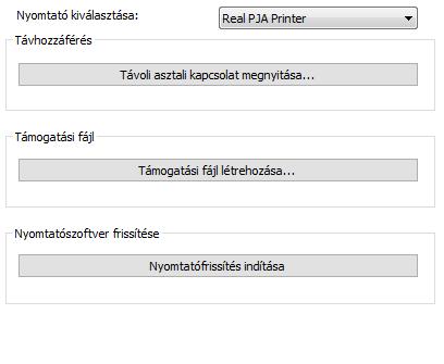Kezelő A PrintJet ADVANCED kezelője.