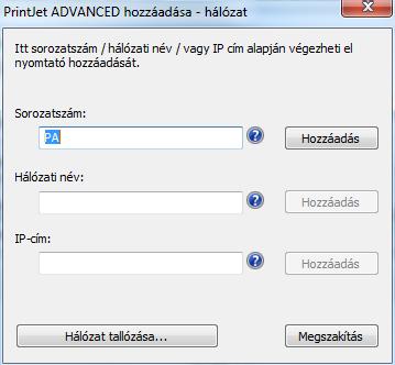 Hálózati csatlakozó Kattintson a Hálózat ikonra.