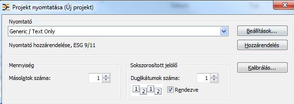 Jelölőtípus plotterhez igazítása A hozzárendelt plotter jelölőtípushoz