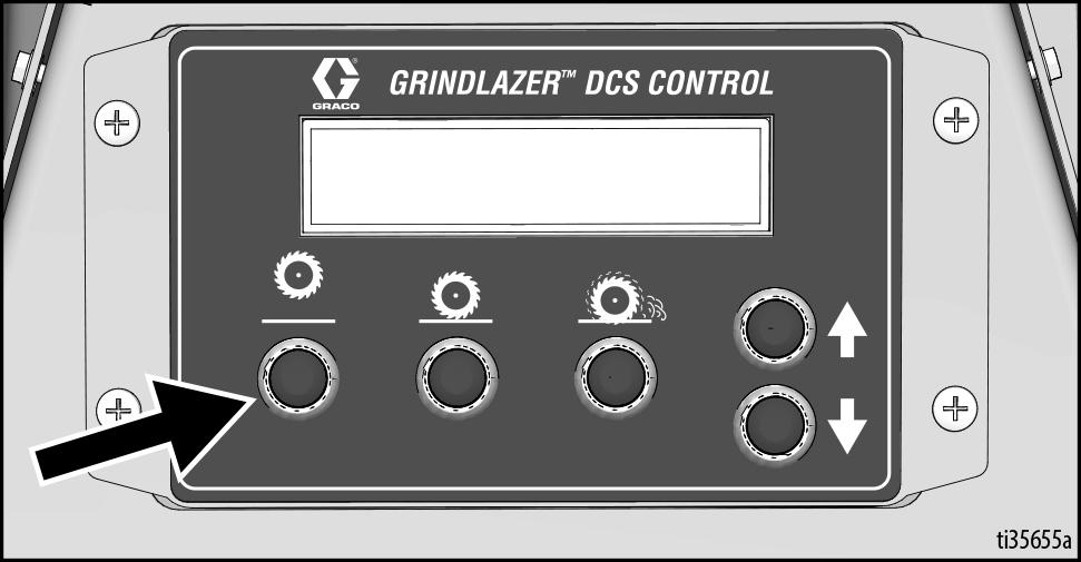 ti5249a DCS modellek: Nyomja meg az Alaphelyzet gombot a DCS vezérlőn. 25M992, 25M993 és 25N658 sz. modellek 25M994 és 25N659 sz. modellek c.