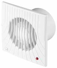 WKA TURBO A WKA ventilátorok előlap nélkül, részben csőbe építhető axiális kisventilátorok.