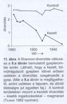 - Egyenletesség Az egyenletesség (evenness = E) kifejezi, hogy a társulásban az összegyedszám (borítás, biomassza,..) mennyire egyenletesen oszlik meg a fajok között. Értéke mindig 0 és 1 közé esik.