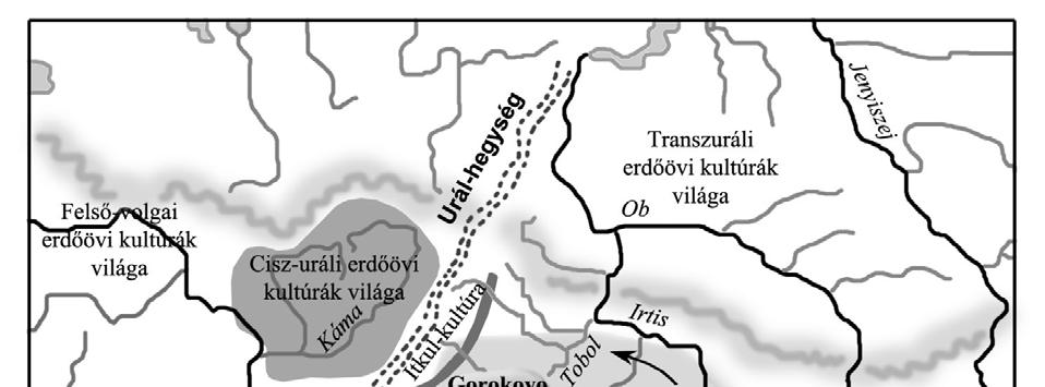 Felső-Bjelaja menti korai szarmatáknál (PROKOROVO), majd az Ilek-folyó (v.ö. POKROVKA, amazon-temetkezések, Davis-Kimball) és az Alsó-Volga menti szarmata környezetben, i. e. 3 - AD 1.