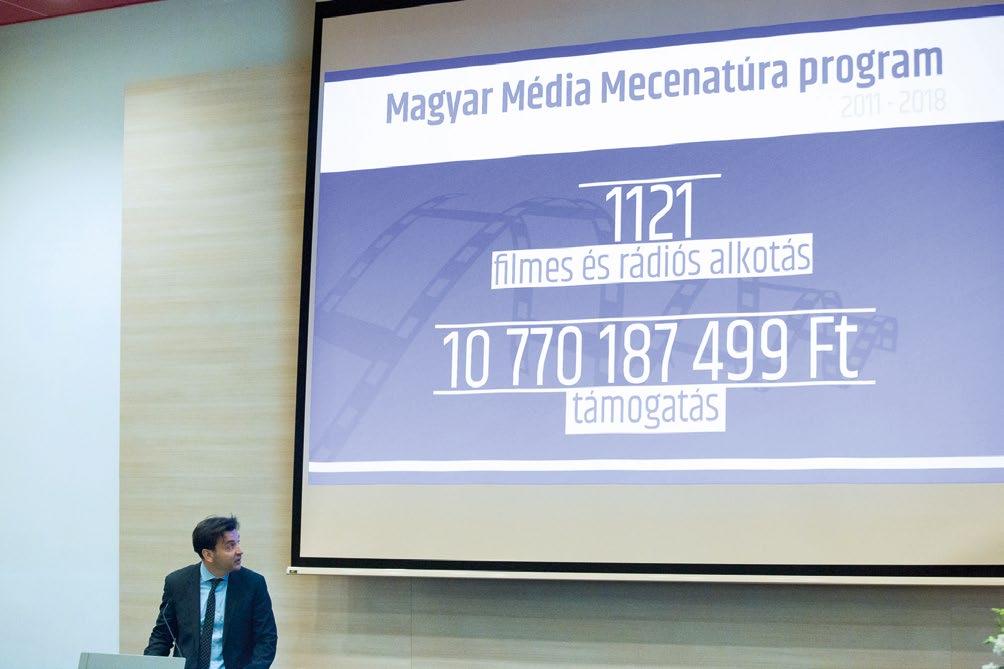 ORSZ ÁGG YŰLÉSI BESZ ÁMOLÓ 2018 Kollarik Tamás, a Médiatanács tagja előadást tart a Kvótafórumon 2018. május 23-án magyar alkotóknak.