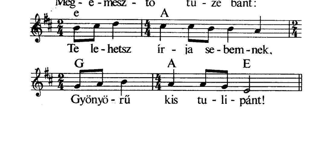 152 Petıfi S. János Ve.5/[vb[=é]+z]: Az ének és a zenei kíséret mediális összetevık egy játékfilm részei.