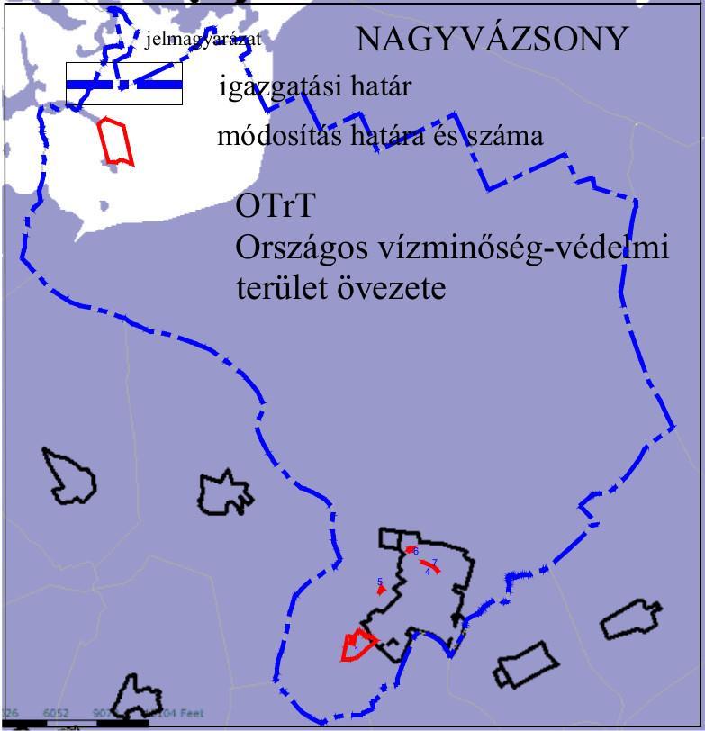 A Balaton Törvény övezeteinek