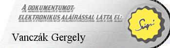 elektronikus aláíró tanúsítvány