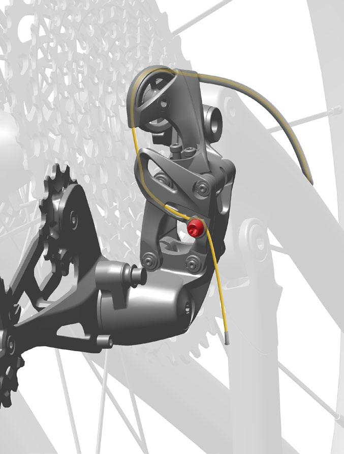3 3 4 T25 4 4.5 N m (40 in-lb) 4 4 4.5 N m (40 in-lb) Set the shifter to the furthest outboard position.