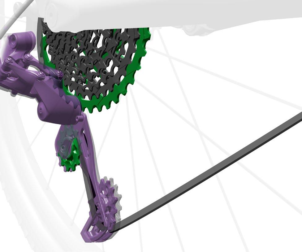 B-Adjust Screw 1B 3 H Page 7 1A 1x12 1x11 14 mm 2 3 1x7 L Page 11 1x8 22 mm To make an adjustment, rotate the derailleur clockwise around the B-Adjust washer to relieve tension on the B-Adjust screw.
