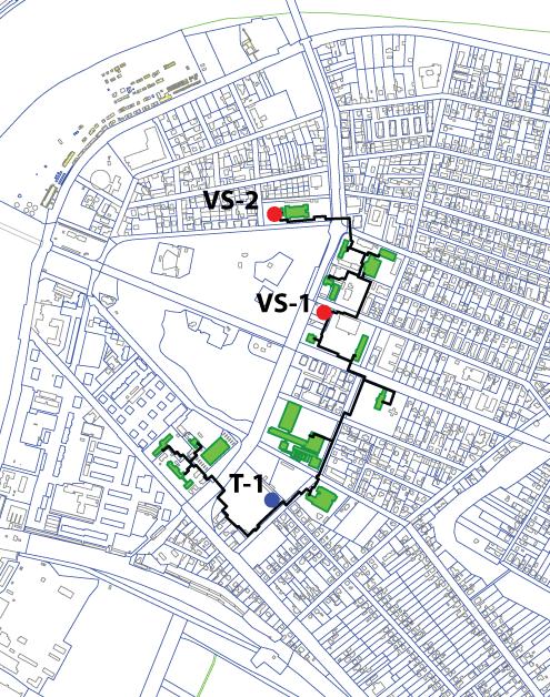 A vizsgálati területek bemutatása 2013/14-ben létesült, 2015-ben vízjogi üzemeltetési engedélyt kapott Kaszkád rendszer, termelő kút 1936,7 m, a visszasajtoló kutak 1740 és 1225 m talpmélységűek.