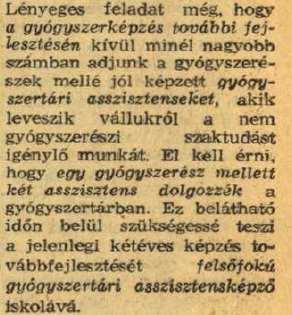 Dobson Szabolcs a XXIV. VSV-en elhangzott előadásának diája 1975:.