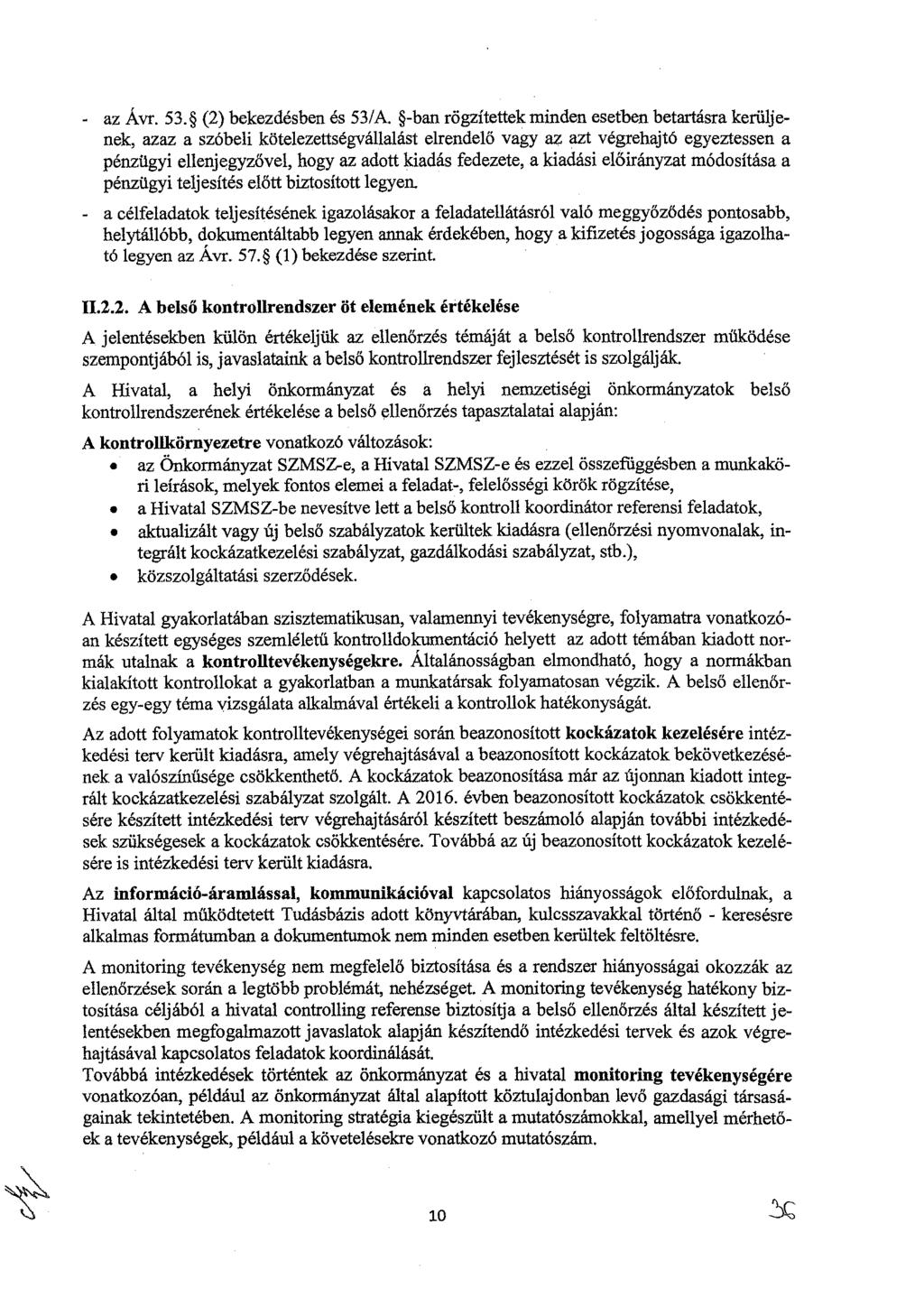 az Ävr. 53. (2) bekezdésben és 53/A.