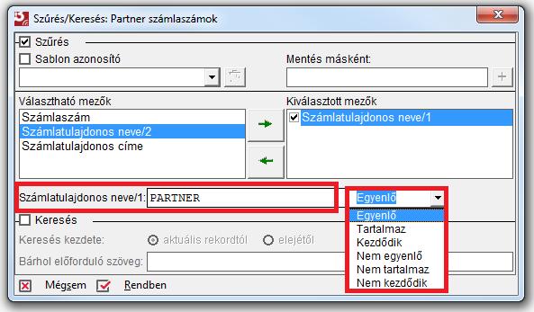 segítségével kiválasztani.