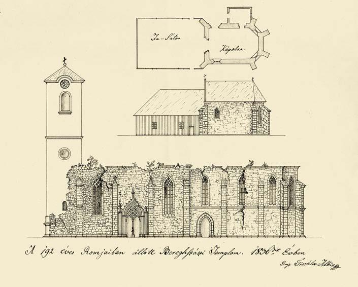 Its church dedicated to All Saints was mentioned for the first time in this letter of privilege issued by king Béla IV. The medieval parish priests of Beregszász often became bishops, too.