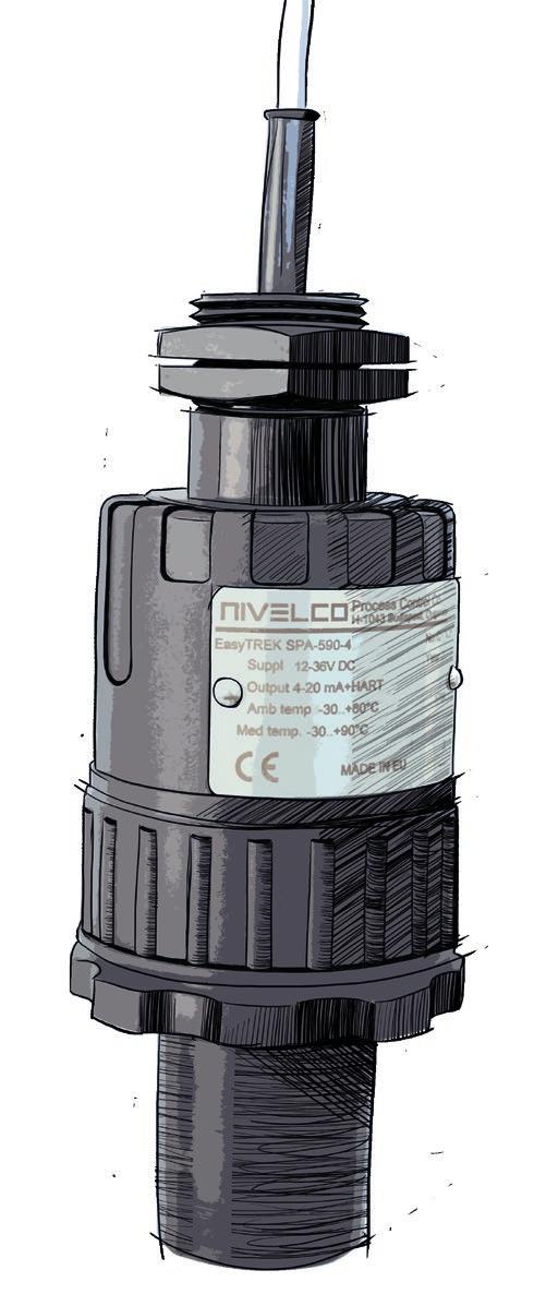 SP-500 ULTRAHANGOS SZINTTÁVADÓK FOLYADÉKOKRA Az EasyTREK SP-500 szériás, legújabb generációs szinttávadók a NIVELCO ultrahangos szintmérés-technikában szerzett több mint 35 éves tapasztalatára