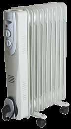 12,5 (24) x 60 x 45 cm 1500 W olajradiátor FKOS 11 Olajradiátor FKOS 13 Olajradiátor - 3 fűtési fokozat: 800 W / 1200 W / - 11 tagú - automatikus kikapcsolás túlmelegedés vagy felbillenés esetén -