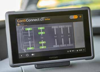 Digitális kijelzô autóbuszokba a Continentaltól Continental ContiConnect jármûvezetôi alkalmazás Continental DCTO 4.