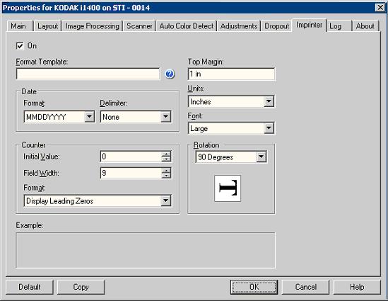 Imprinter / On / Format Template 40 Date Format MMDDYYYY DDMMYYYY YYYYMMDD