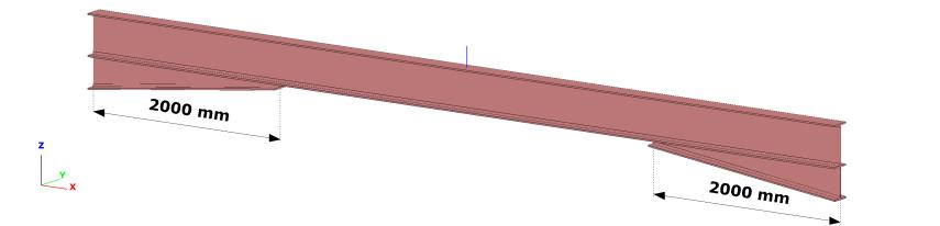 A szabálytalan szerkezeti elem mechanikai modellje állandó keresztmetszetű szegmensek (végeselemek) szekvenciájával közelíthető. Az alkalmazott szegmentációs technikát a 3.3. szakaszban részletezem.