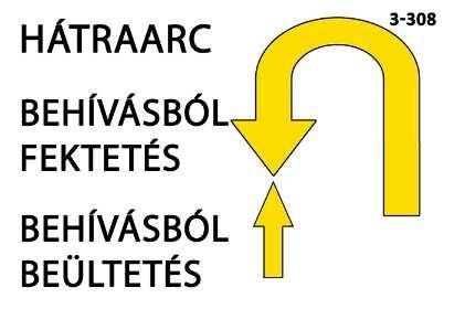 3-305 A típus Stop - Fektetés - Állítás A lábnál követésből a páros megáll a tábla előtt, és a kutya alapállást vesz fel A KV megáll a kutya mellett, és kiadja a Feküdj vezényszót.
