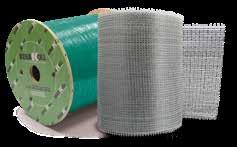 ÉPÍTŐIPARI TERMÉKCSALÁD / Vasbeton és kőműves munkák javítása és szerkezeti megerősítése GeoSteel G1200 A Hardwire galvanizált acélból készült GeoSteel G1200 szövet egy egyirányú, rendkívül
