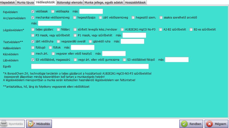 Munkavégzés folyamata az új rendszer