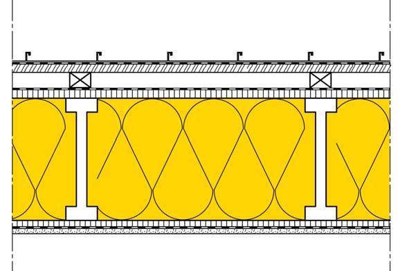 Tetõpanel és tömör külsõ fal csatlakozása A. Magastetõ 1. Gipszkarton 0,0125 0,250 0,050 2. OSB lemez 600 kg/m 3 0,015 0,130 0,115 3. Vario Km Duplex klímafólia - - - 4.