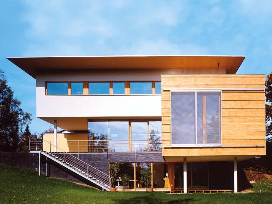 ségek Proyer Passzív Ház, Steyr Proyer & Proyer Építészek OEG, Steyr, Ausztria Korong alakú