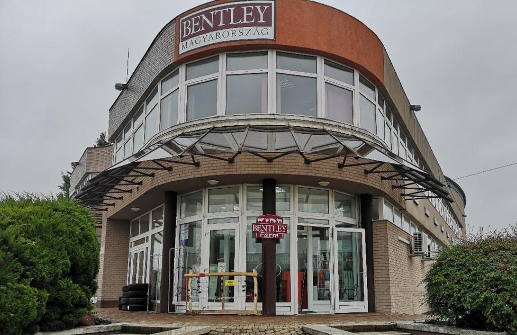 Bentley Magyarország Kft Budaörsi központ, székesfehérvári telephely, 1996-ban alakult meg.