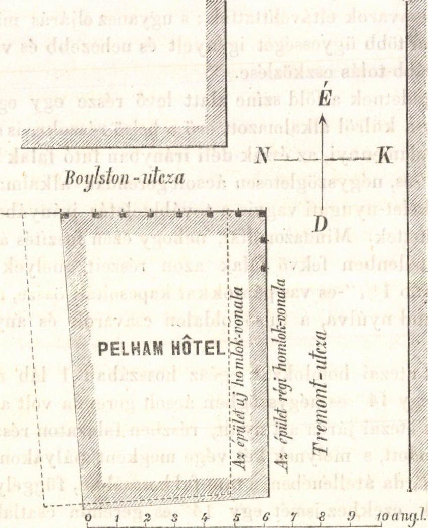 A hengerek fölé ismét sineket s ezekre újra egy, palával és czemonttel szigorún vízszintesen határolt kőréteget helyeztek,melynek rendeltetése volt: az épület falainak terhét