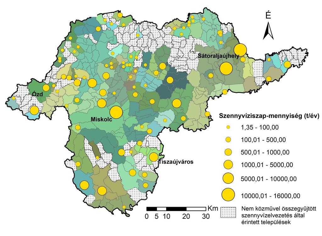 Elméleti potenciál számítása Szennyvíziszap Módszertan és eredmények Állati trágya